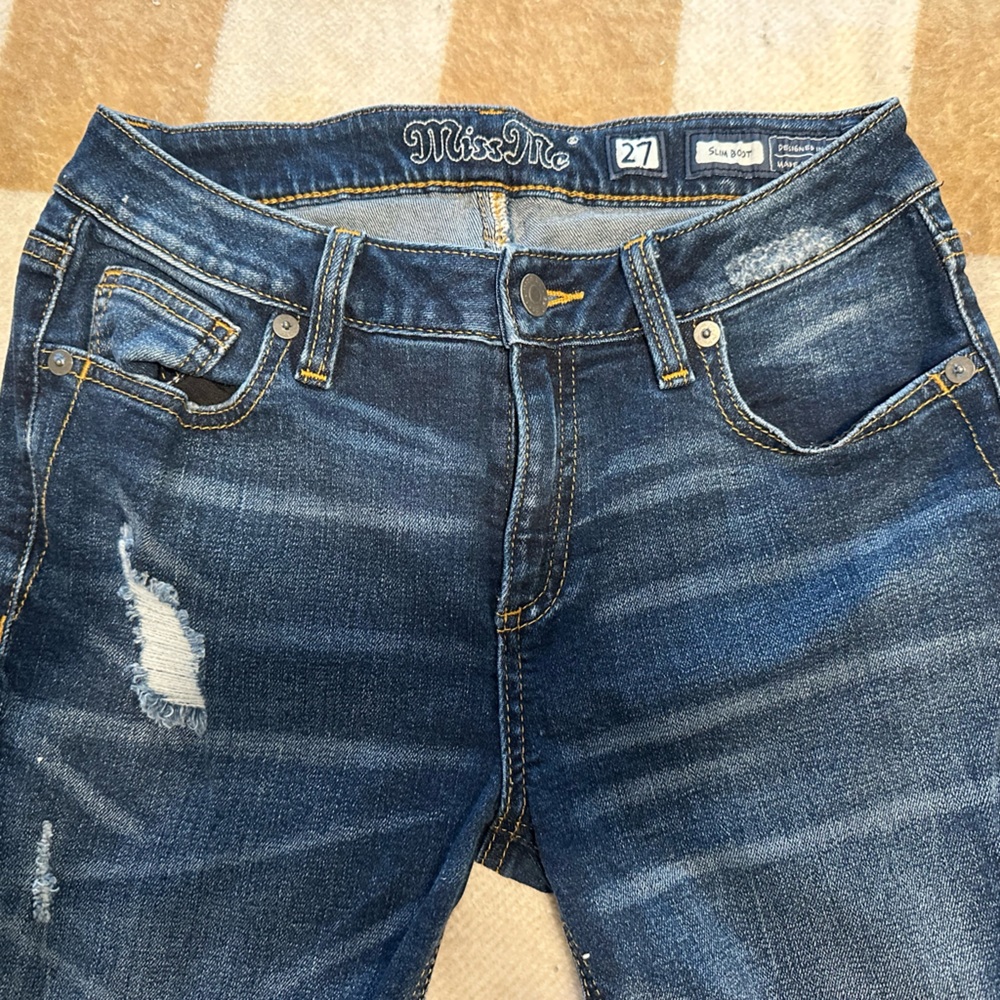 miss me slim boot cut jeans